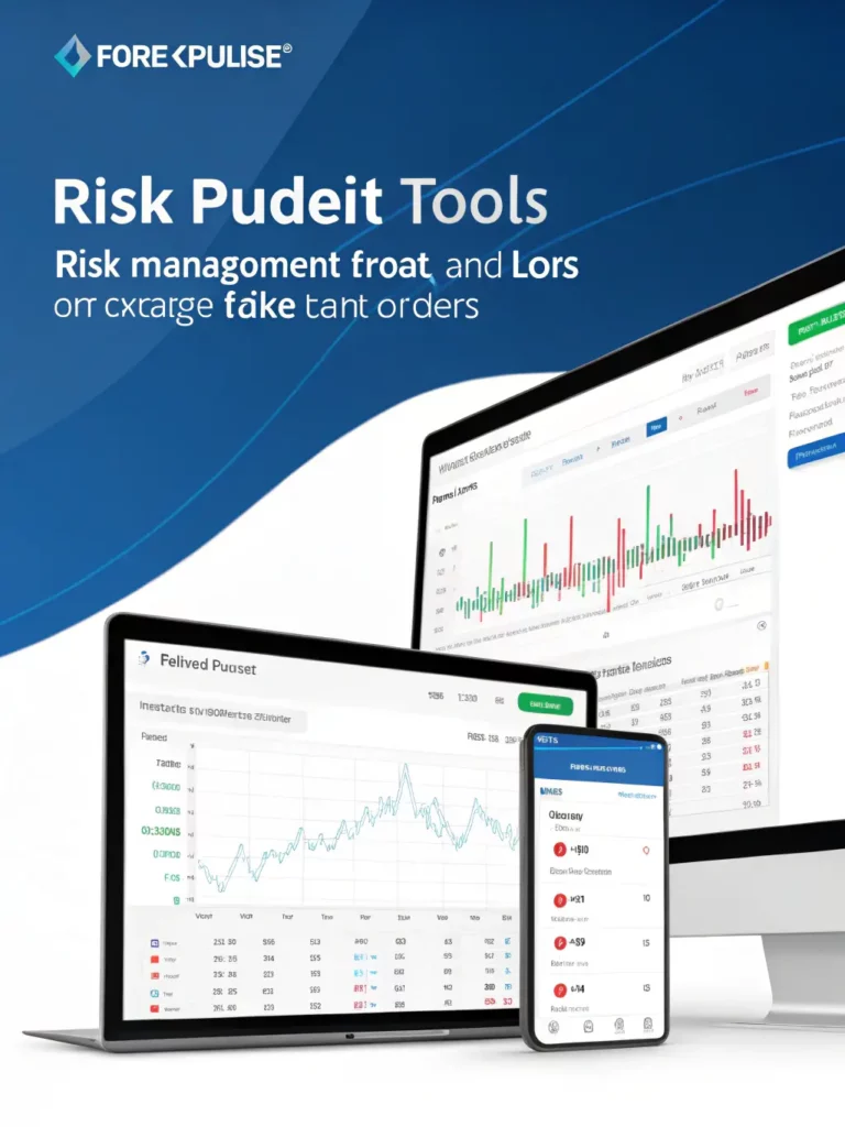 Multiple trading screens comparing drawdown rules and risk tools across proprietary firms